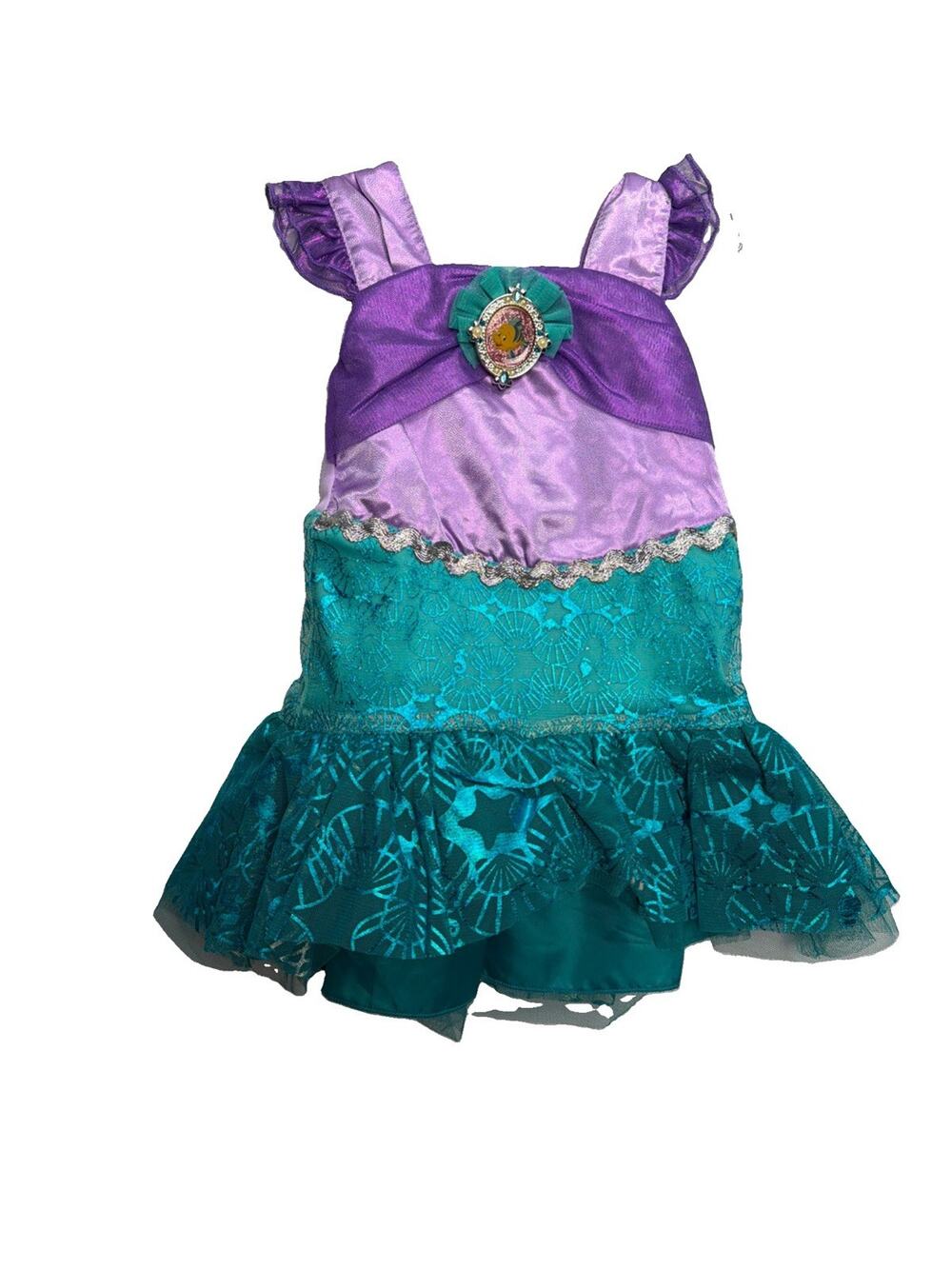 Disney Store Ariel The Little Mermaid 6-12 M Deluxe Baby Costume